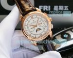 Swiss Clone Vacheron Constantin Traditionnelle Rose Gold Watch